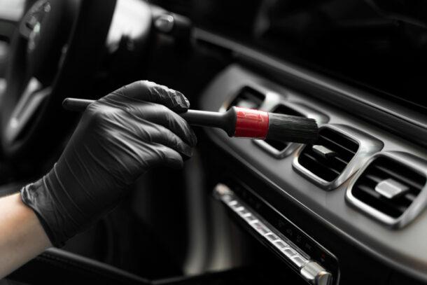 close up car care process - SEO Services for car detailing